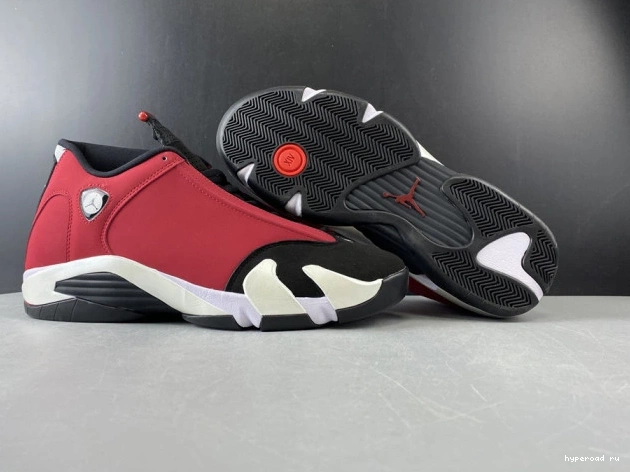 RED JORDAN GYM AIR TORO 487471-006 RETRO 14 0809